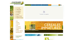 Desktop Screenshot of caussade-semences.fr